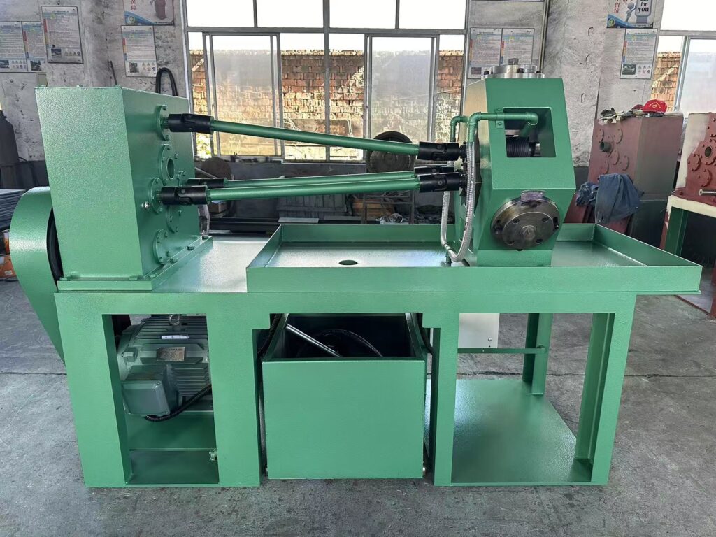 Aluminum extruded fin tubes produced by extrusion machine