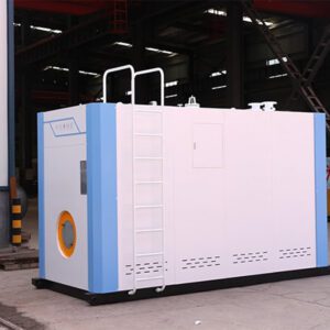 Vacuum hot water boiler