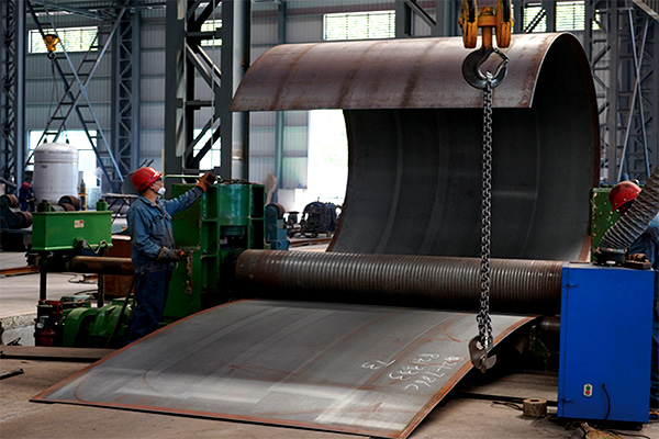 heavy duty plate rolling machine